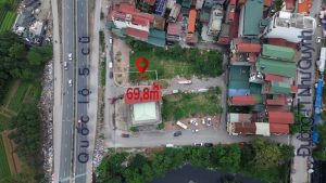 69,8m 2 mặt tiền cực đẹp, Thị Trấn Như Quỳnh-Văn Lâm-Hưng Yên