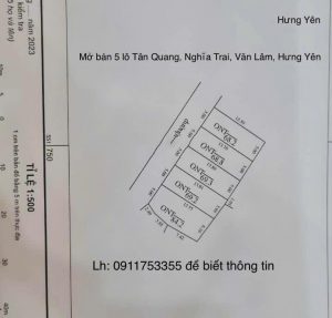 Cần bán 68m2 đất Nghĩa Trai - Tân Quang - Văn Lâm view sông, nối thẳng Vin 3 giá chỉ nhỉnh 3 tỷ