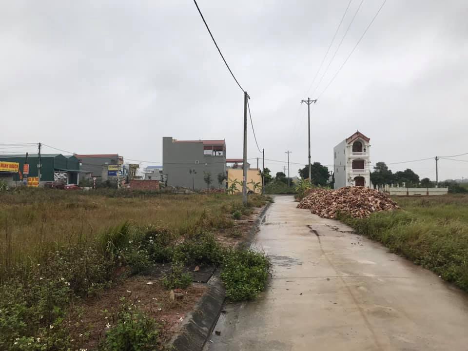 Cần bán 2 thửa đất liền kề 100m² tại xã Minh Châu, huyện Yên Mỹ, Hưng Yên.