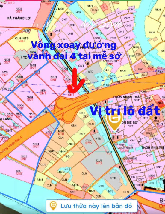 Chính chủ gửi bán 145m2 đất trục kinh doanh thị trấn Văn Giang