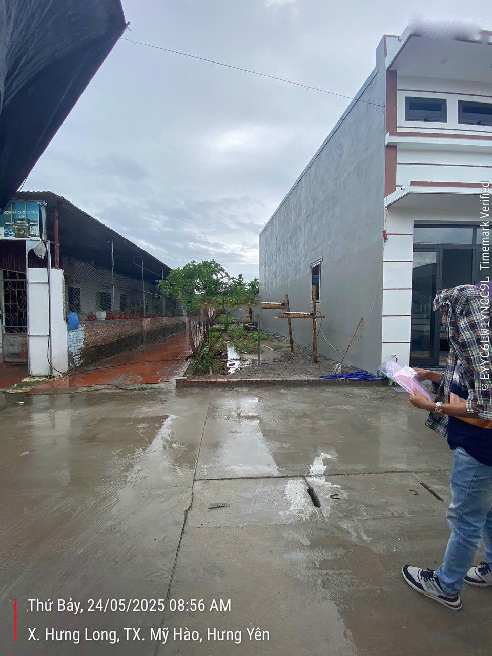 Bán đất thổ cư 55,4m², sổ đỏ cc Thôn ThụyXuyên, Mỹ Hào Hưng Yên, đường ô tô tránh nhau